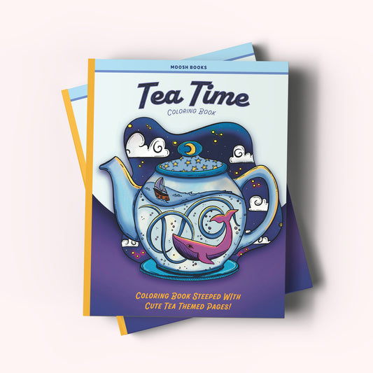 Tea Time Coloring Book